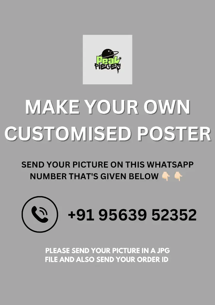 CUSTOMISED POSTER 