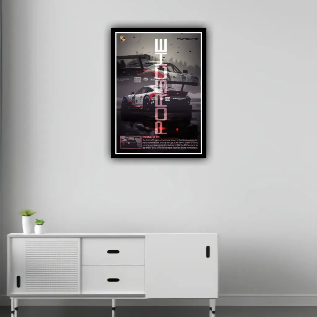 PORSCHE 911 POSTER-1